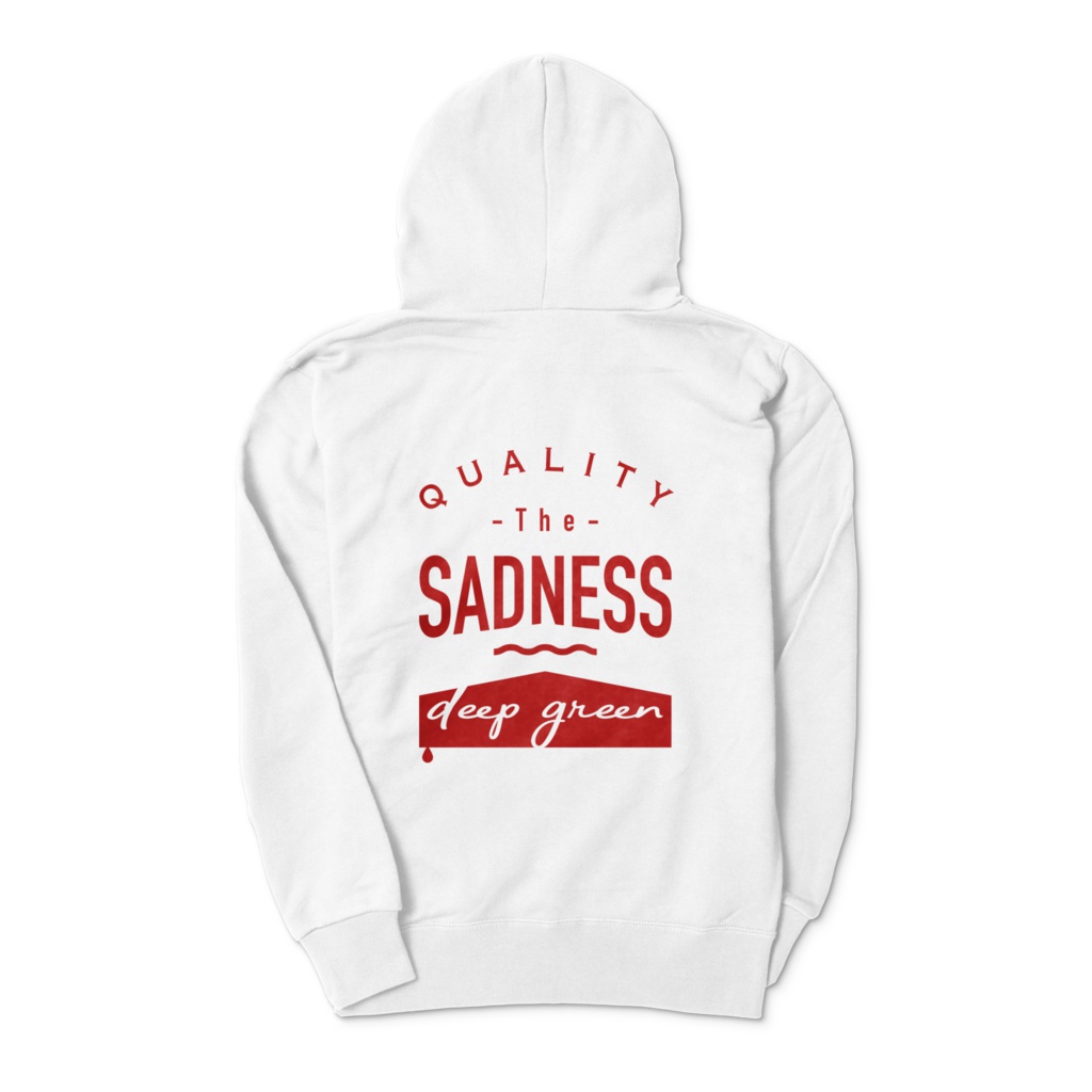 KANASHII FUKAIDORI Parker-red ロゴプリント