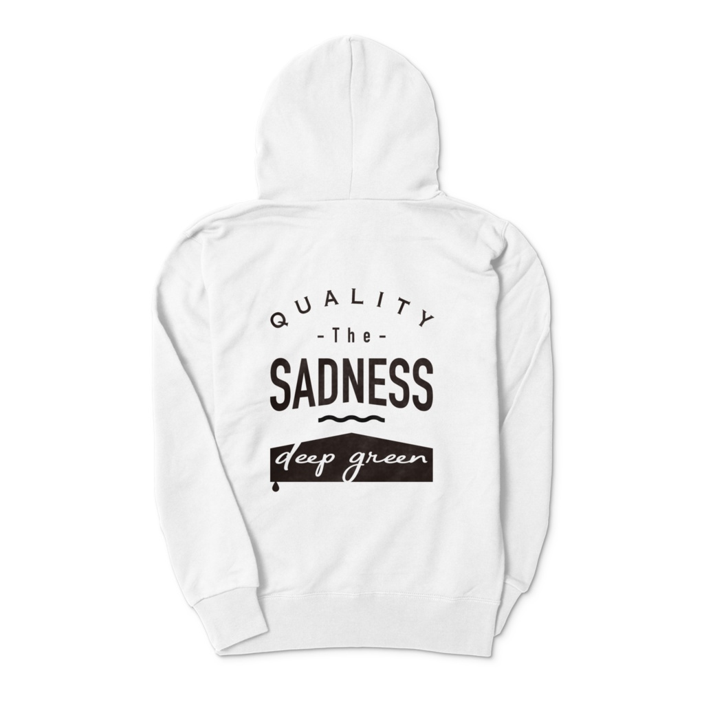 KANASHII FUKAIDORI Parker-white ロゴプリント