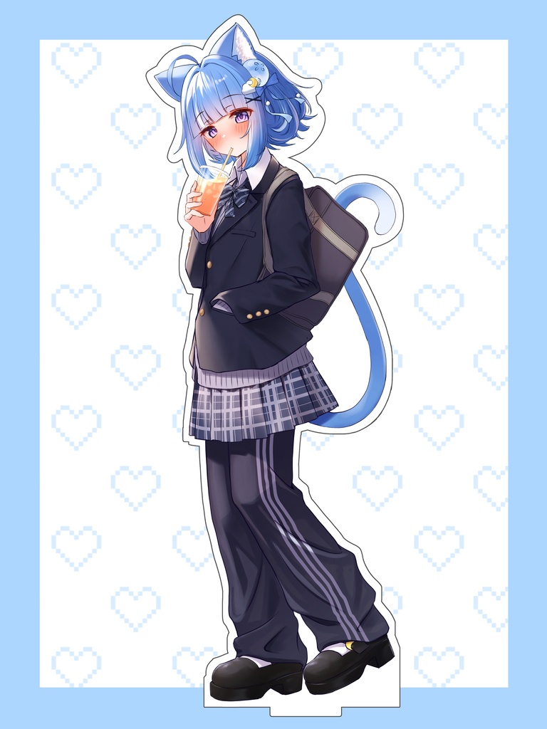 海月雲ろあちゃんアクリルスタンド（制服）【非公式】