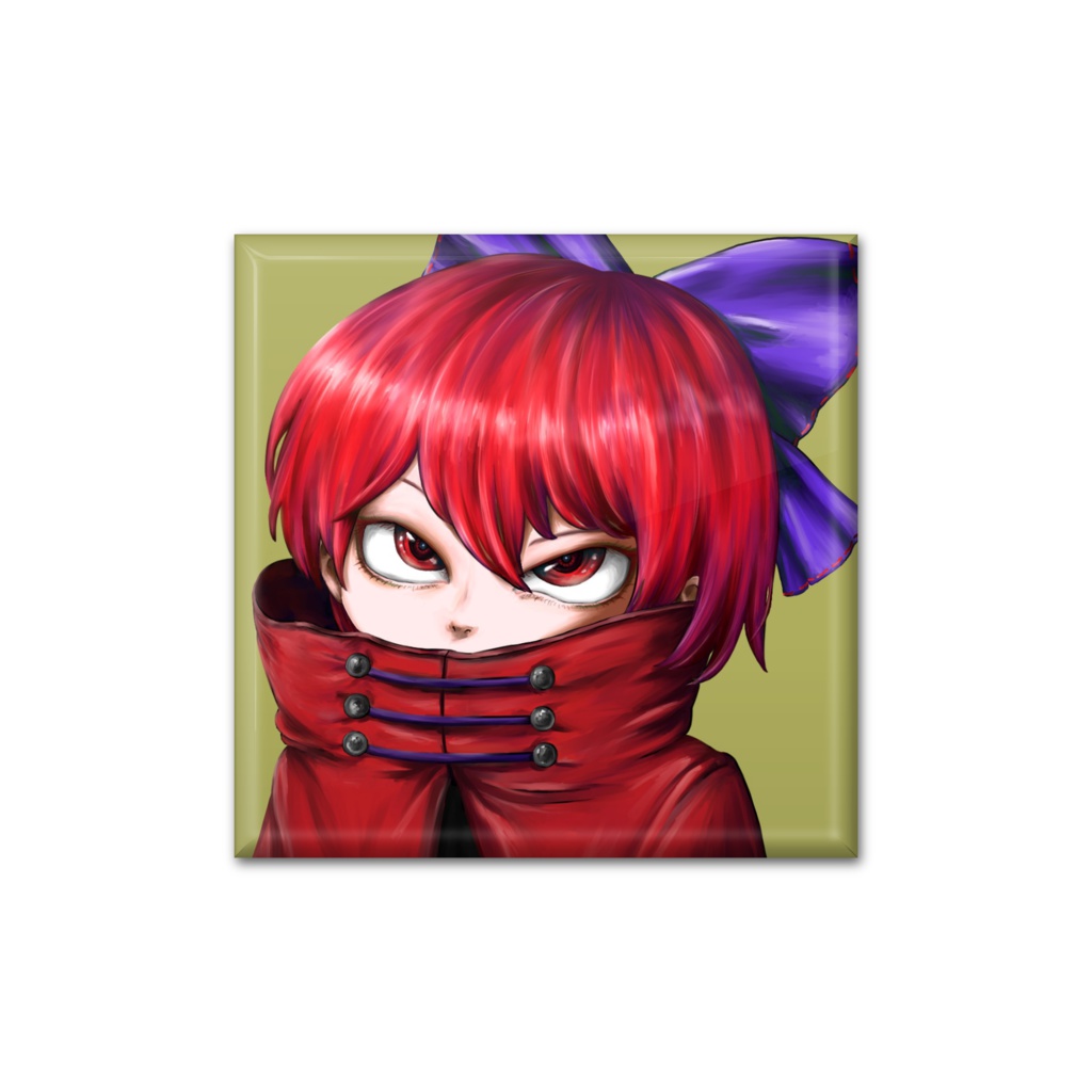 赤蛮奇 缶バッジ