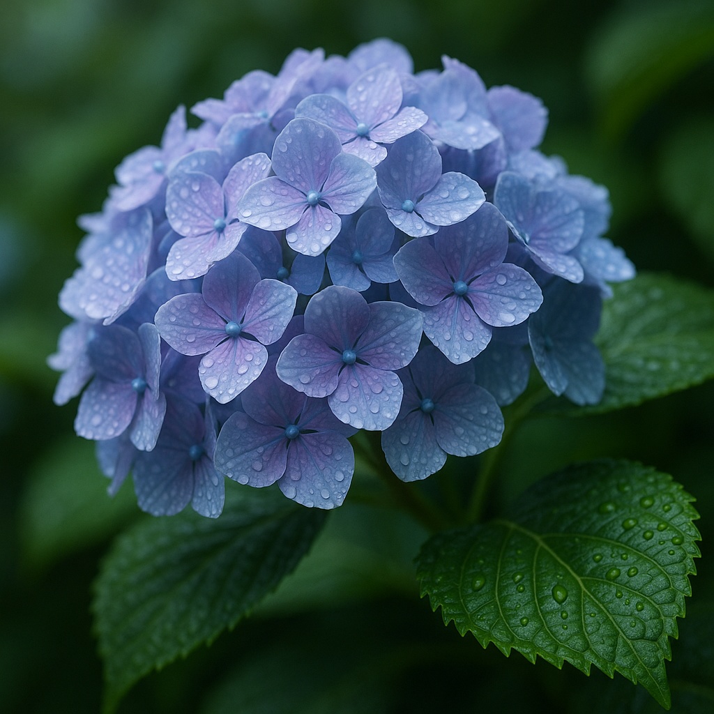 💧【単品】紫陽花 - 癒しの初夏（1024px）
