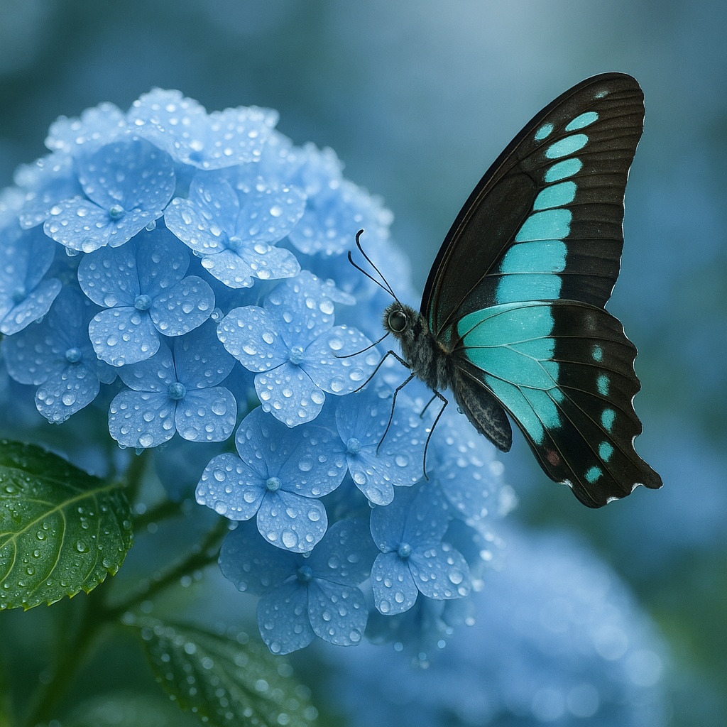 【4枚セット】青と紫の癒し蝶花パック（1024px）