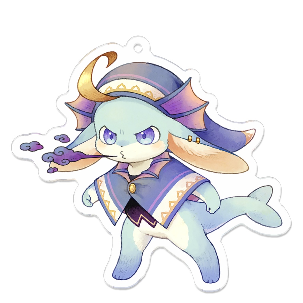 アクキー威嚇うろこ