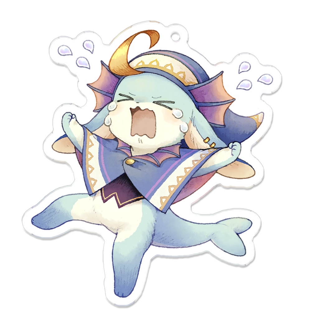 アクキー泣きうろこ