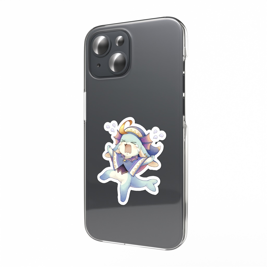 泣きうろこステッカー