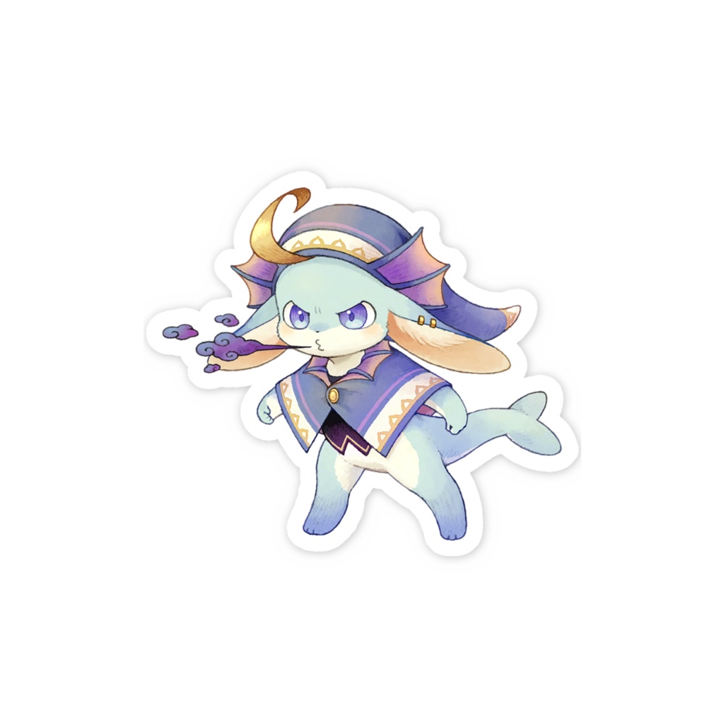 おこうろこステッカー