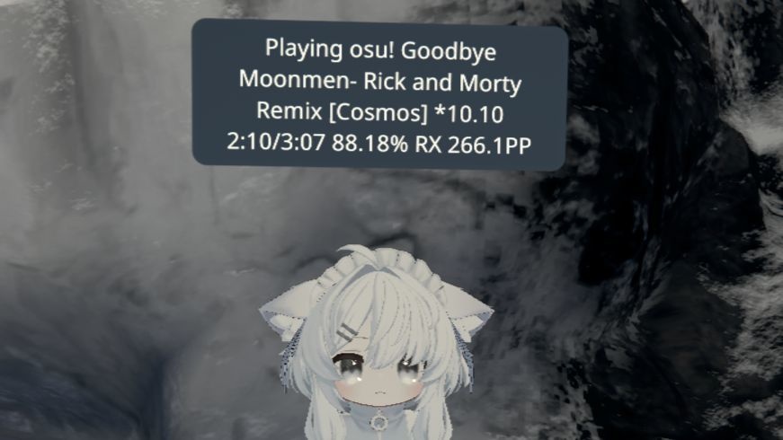 【無料】osu! to VRChat chatbox