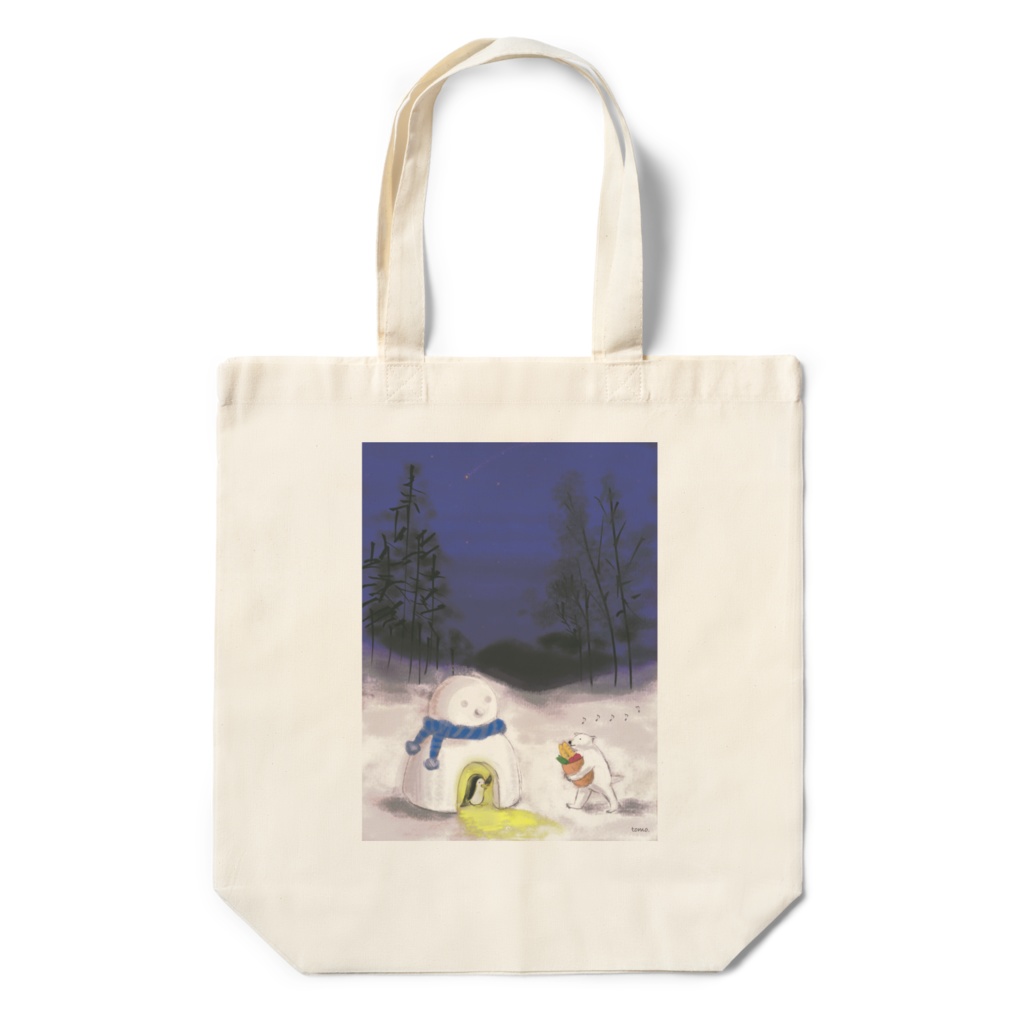 シロクマのあ君のプチ物語1エコバック