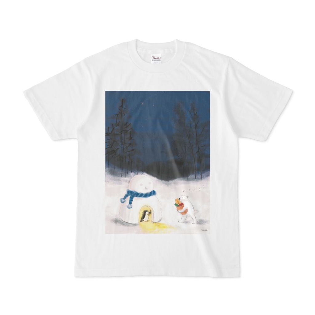 シロクマのあ君のプチ物語 Tシャツ