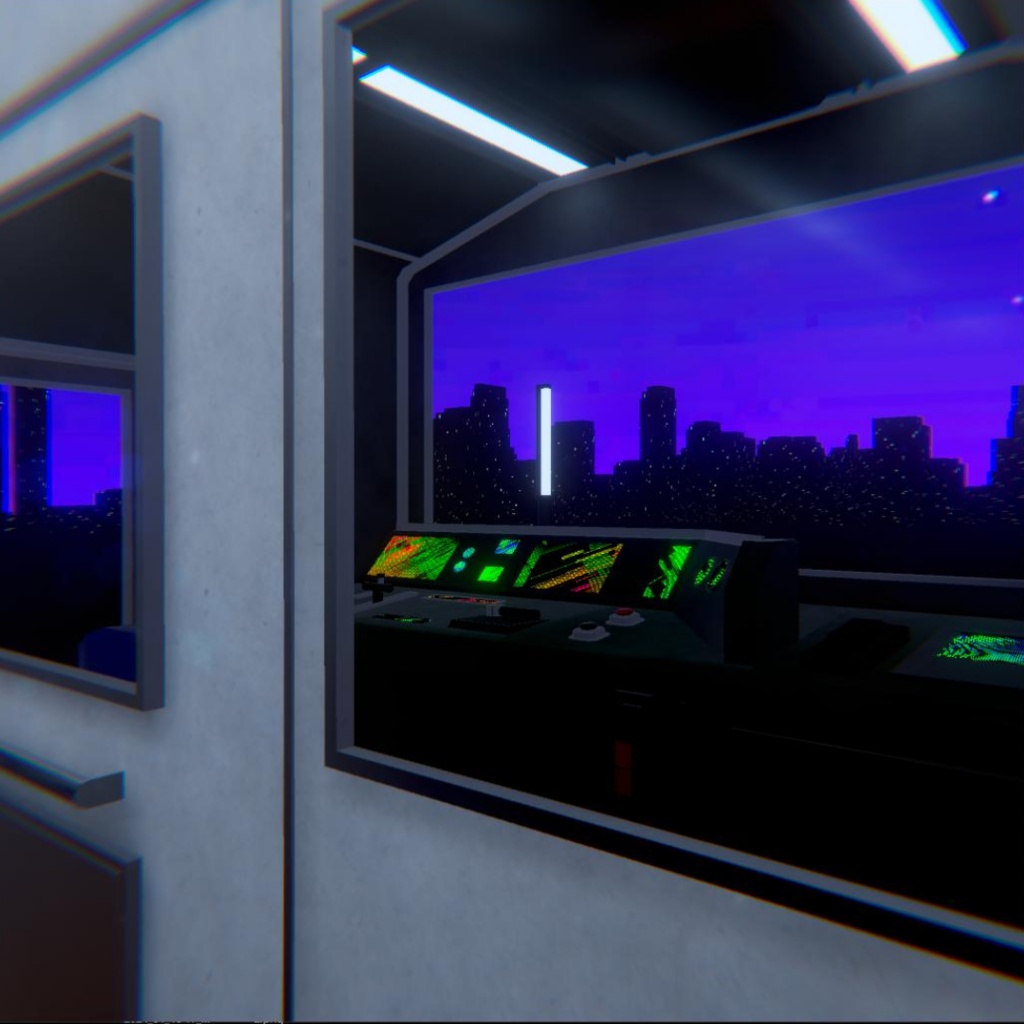 【販売ワールド】走り続ける電車【景色が動く】