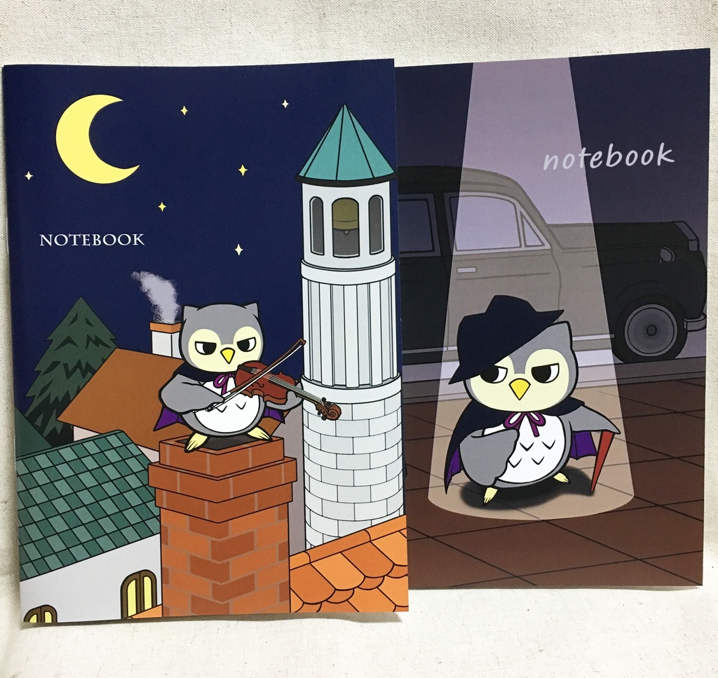 A5ノート フクロウ