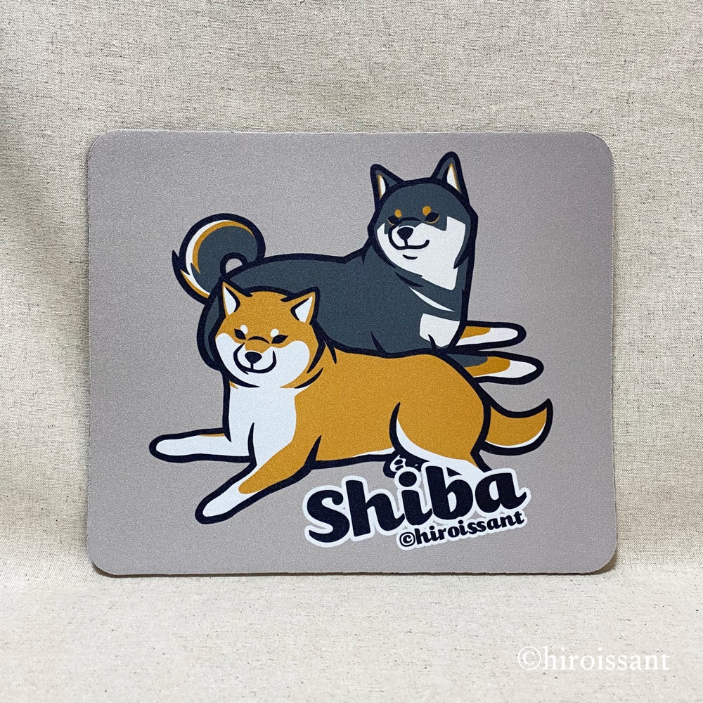 マウスパッド（柴犬まったり）