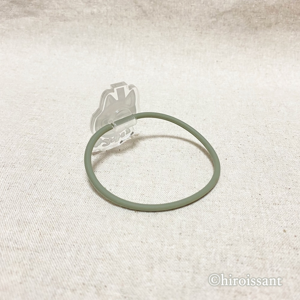 いやどすヘアゴム(赤柴)