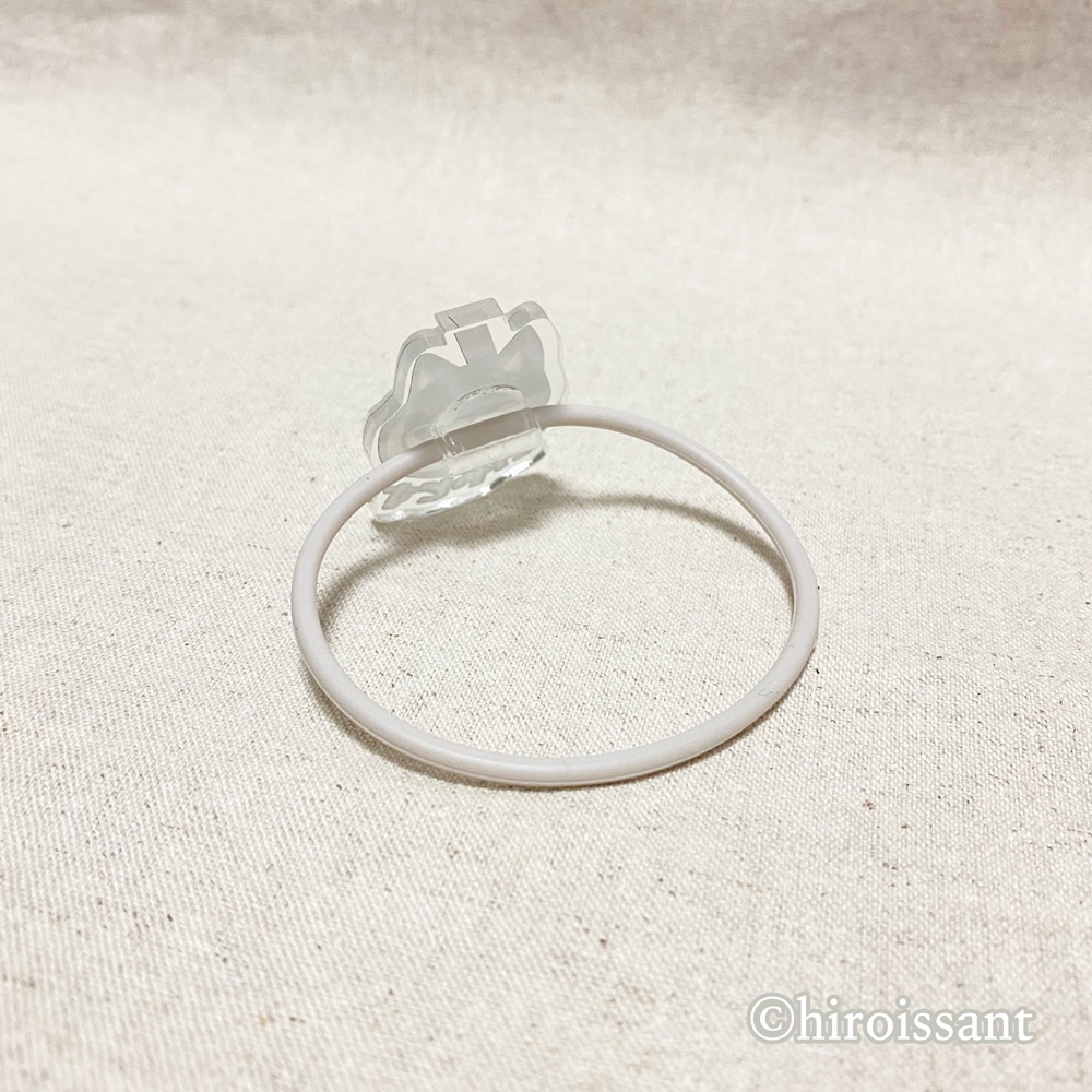 いやどすヘアゴム(黒柴)