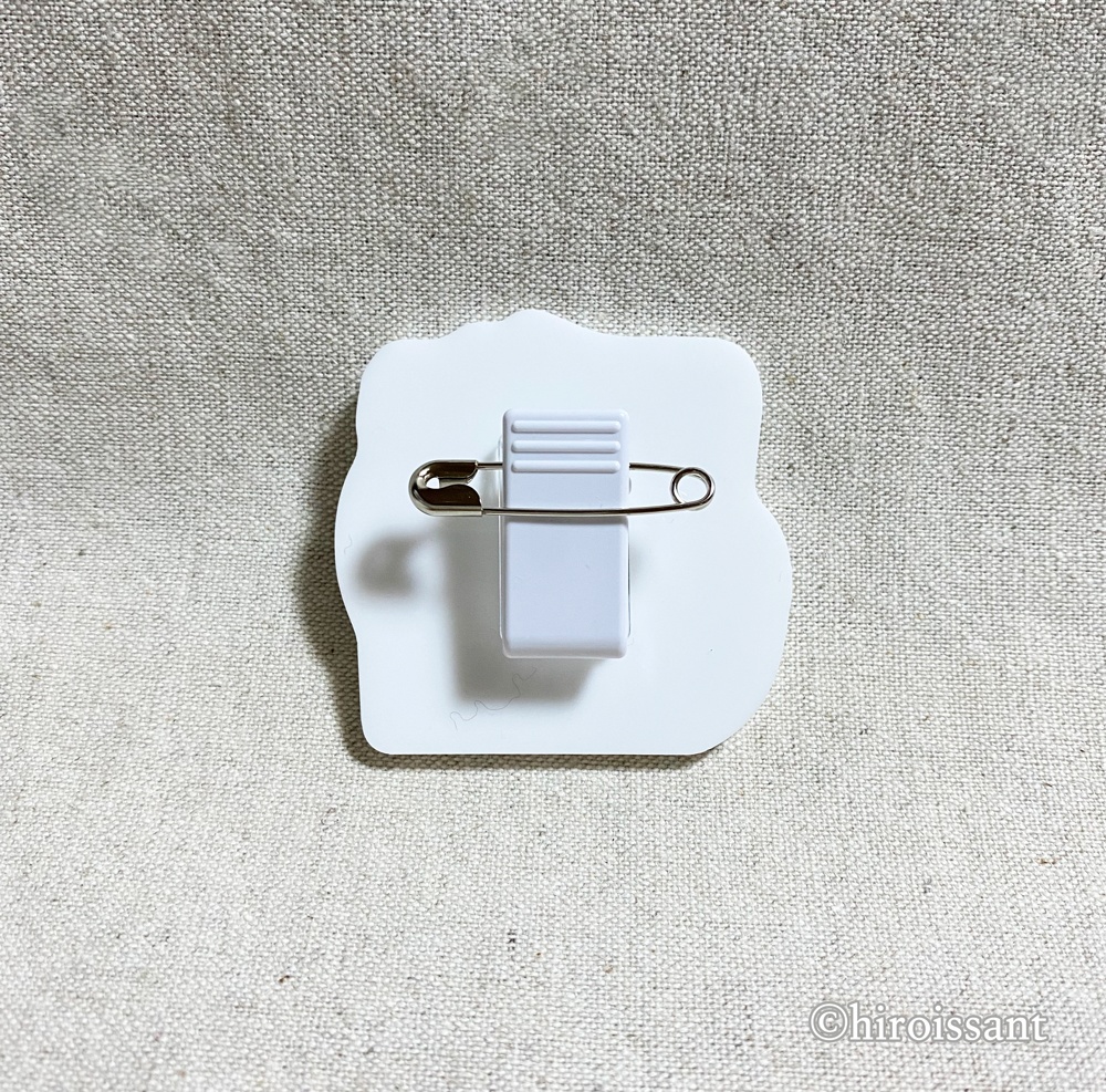 アクリルクリップバッジ(うさぎピンチ)