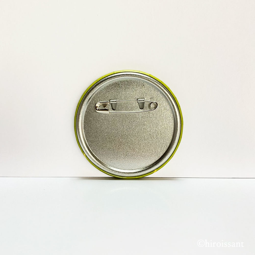 柴犬は天然記念物57mm缶バッジ