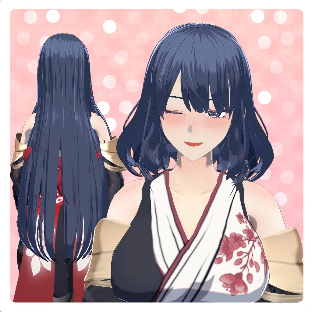 FEmale HAIR 【VRChat】