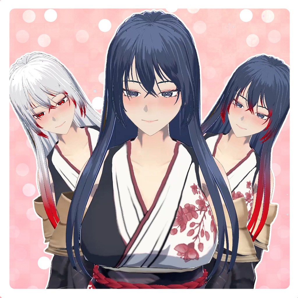 FEmale HAIR 【VRChat】