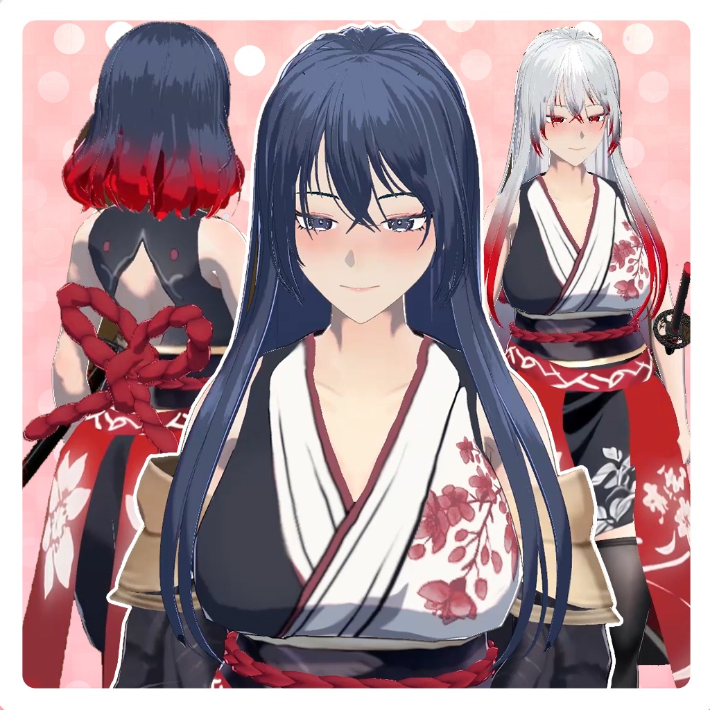 FEmale HAIR 【VRChat】