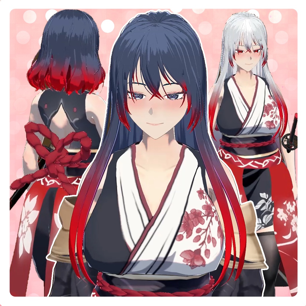 FEmale HAIR 【VRChat】