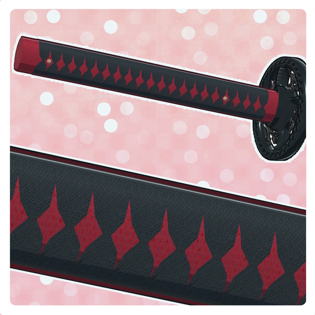 Original 3D model "Aoshi" 【VRChat】