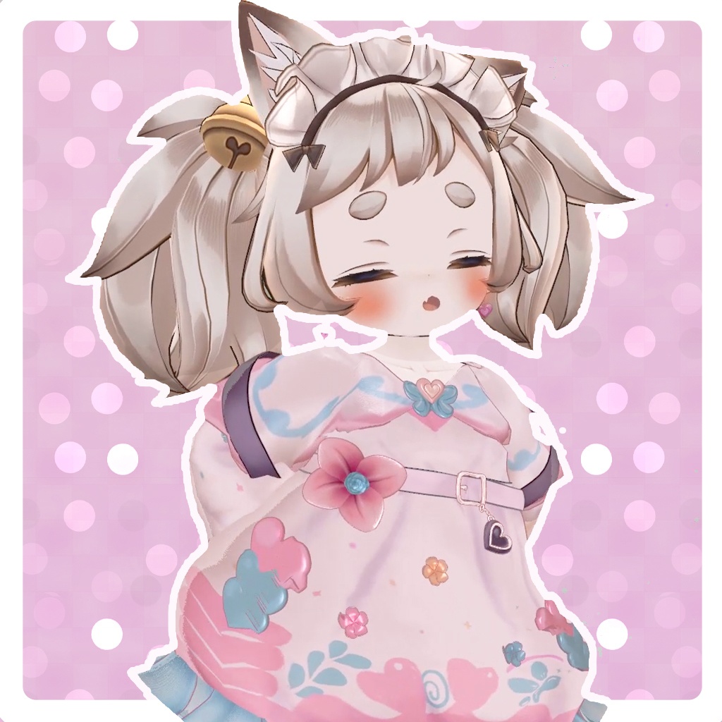 "5 avatar compatible" happy heart dress