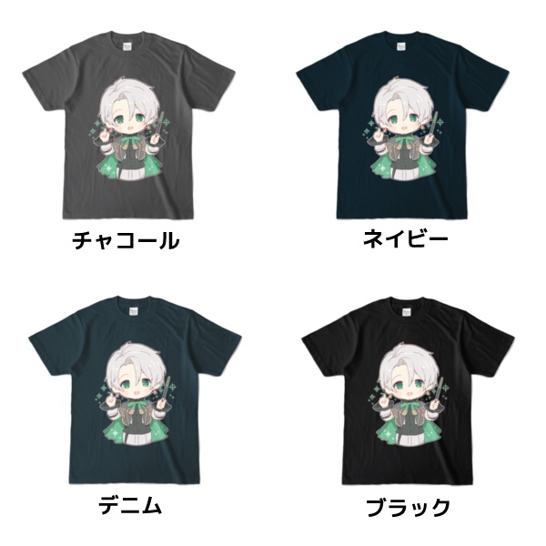 幽鬼ノラク オリジナルTシャツ(カラー)