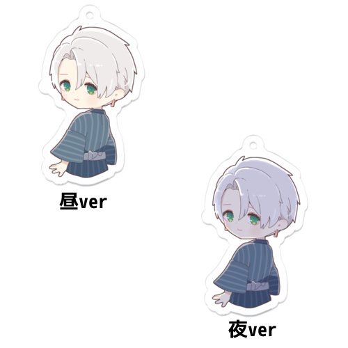 幽鬼ノラク オリジナルアクリルキーホルダー 浴衣ver