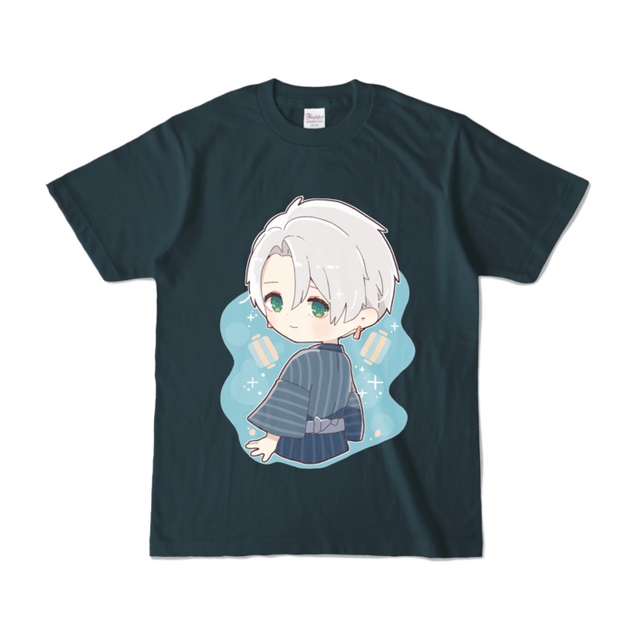 幽鬼ノラク オリジナルTシャツ(カラー) 浴衣ver(昼)
