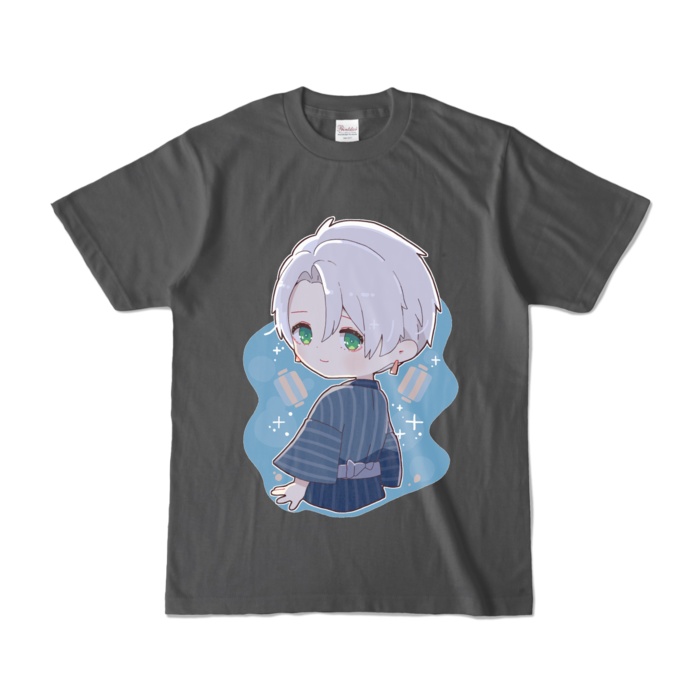 幽鬼ノラク オリジナルTシャツ(カラー) 浴衣ver(夜)