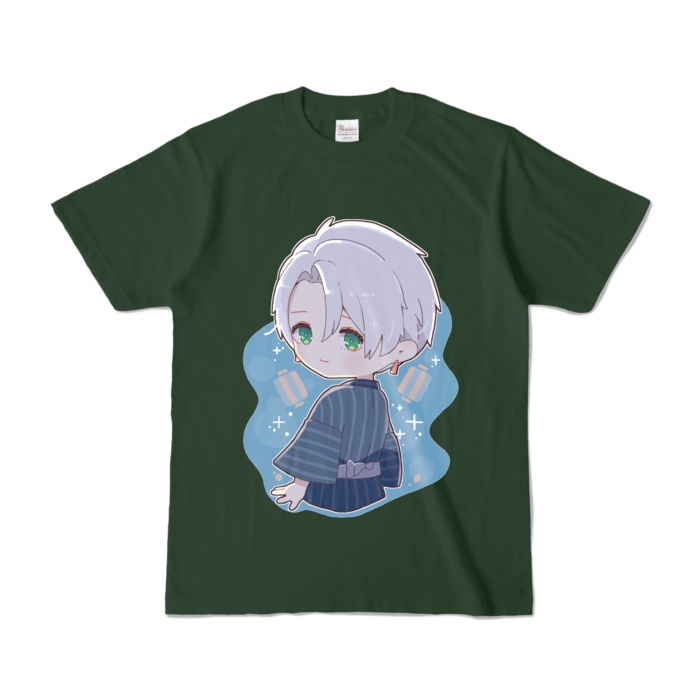 幽鬼ノラク オリジナルTシャツ(カラー) 浴衣ver(夜)
