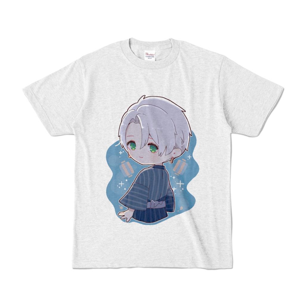 幽鬼ノラク オリジナルTシャツ(カラー) 浴衣ver(夜)