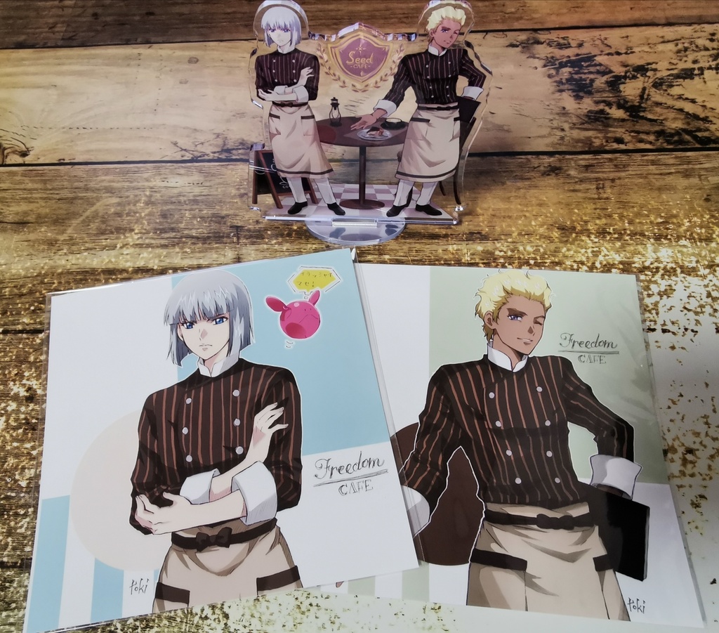 【再再販】イザーク&ディアッカカフェ風アクスタ