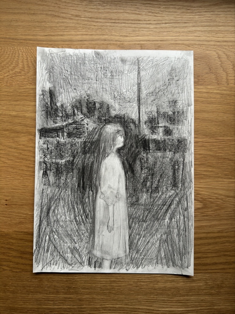 Drawing 01“girl“[1.2024]