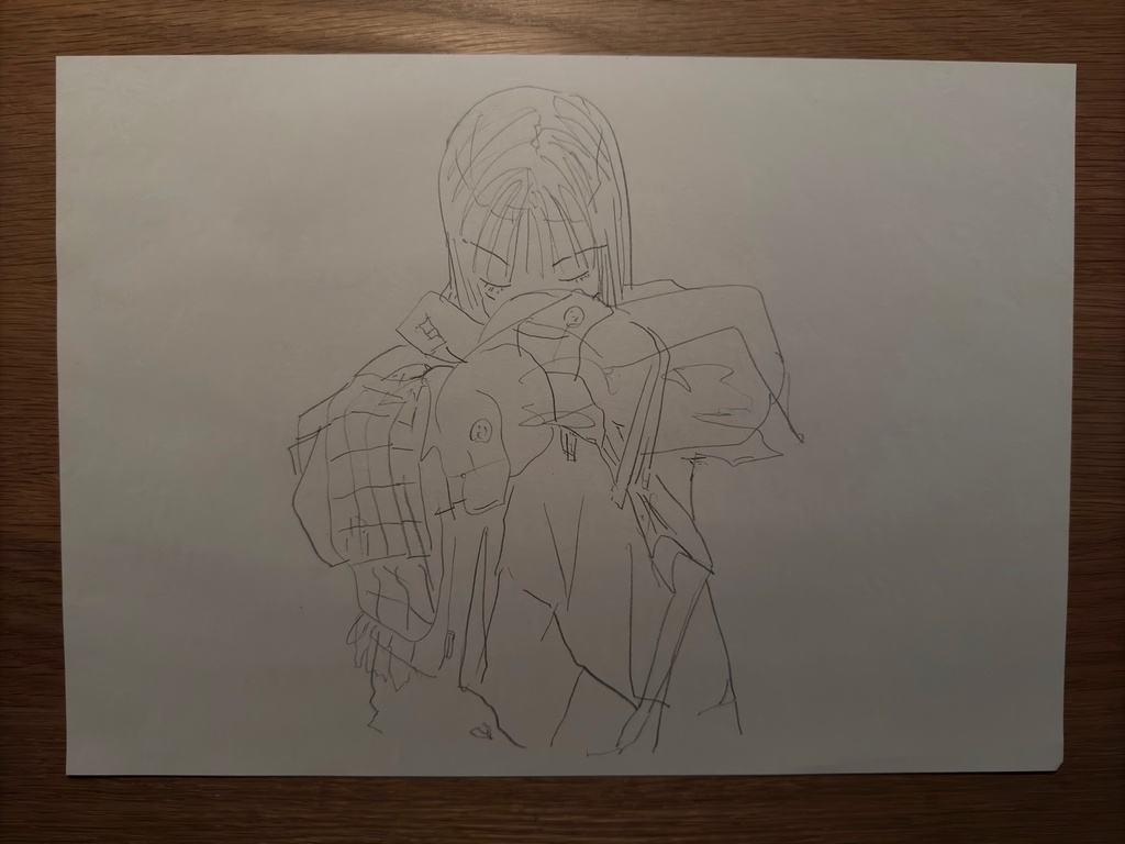 Drawing 20250122 girl 2