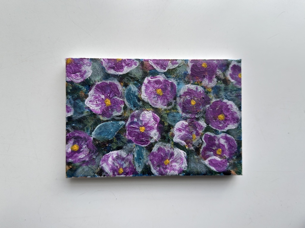 《近所のパンジー》“Pansy”