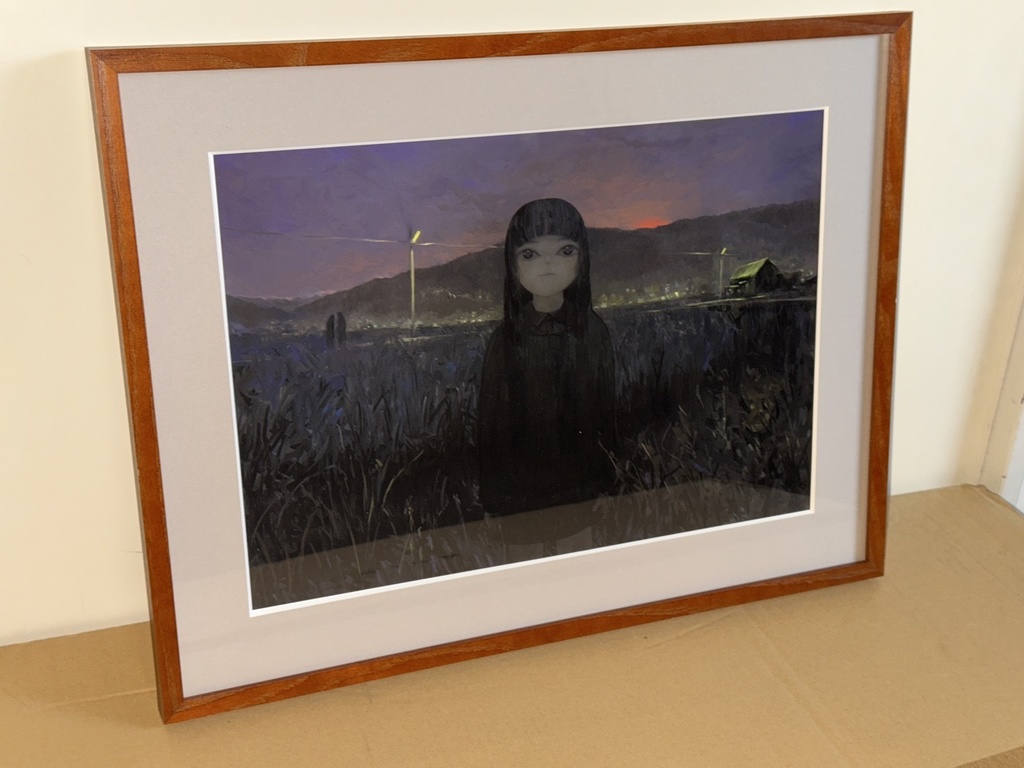 「にがいの、そら」PVイラスト額装済みA3プリント 1/1