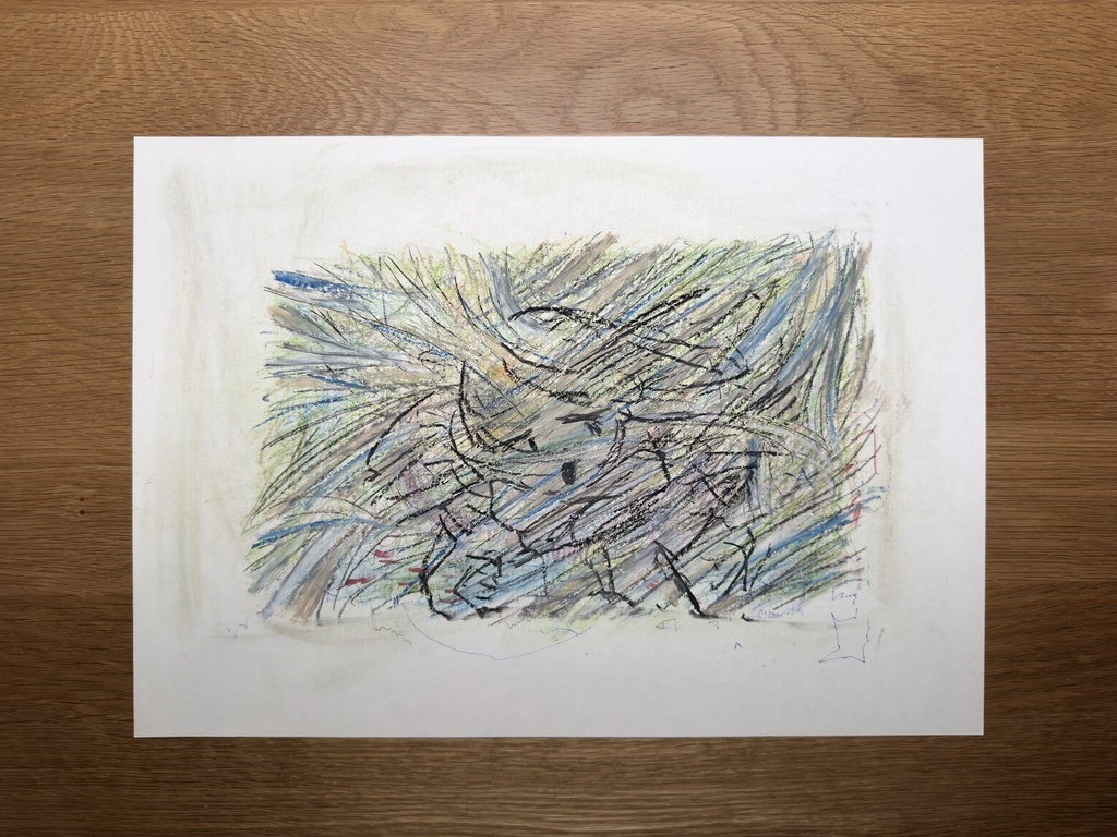 Drawing《予感》”premonition”