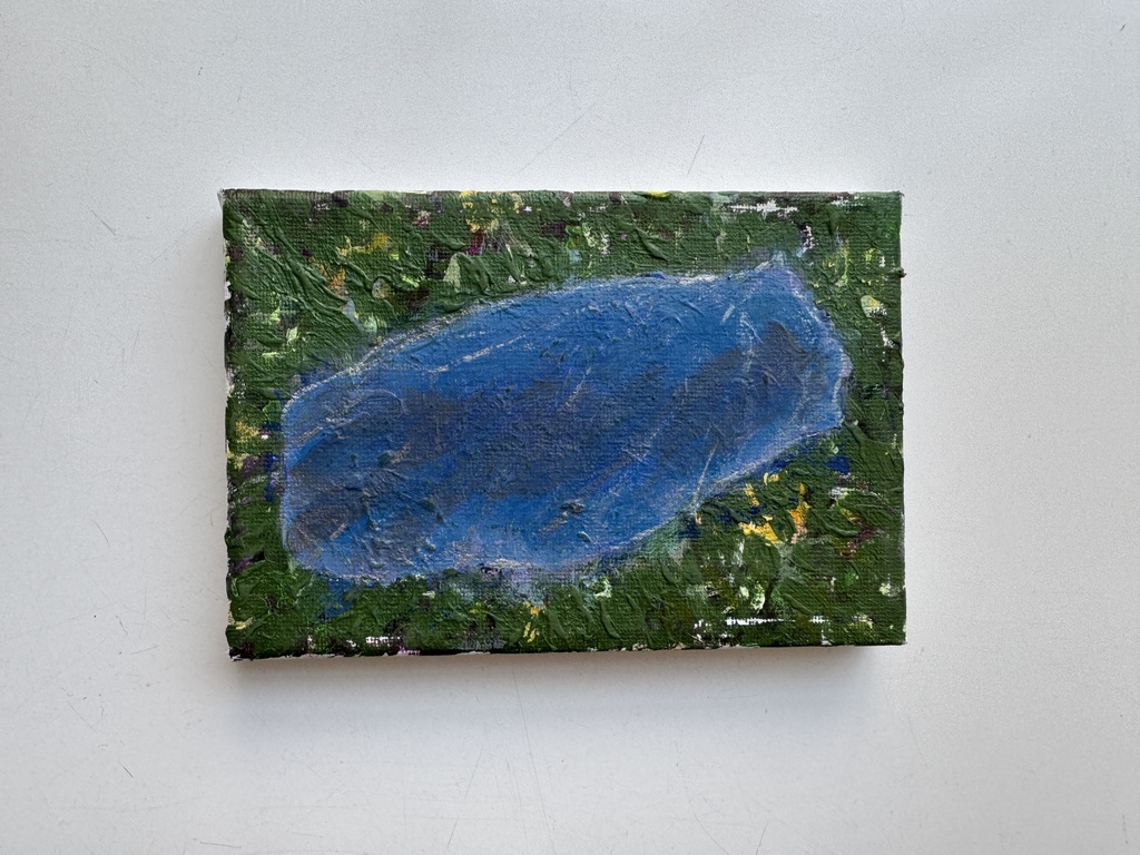 《ブルーシート》”Blue Tarp”