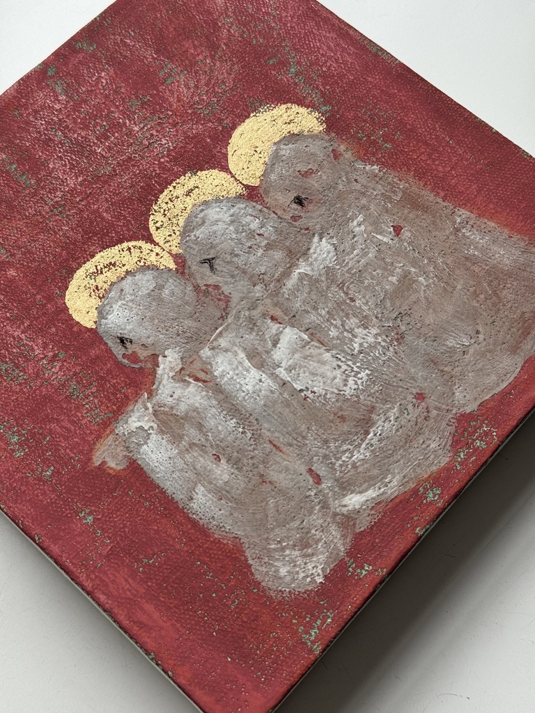 《ラッパの用意と3天使》“Prepare the trumpet and the three angels”