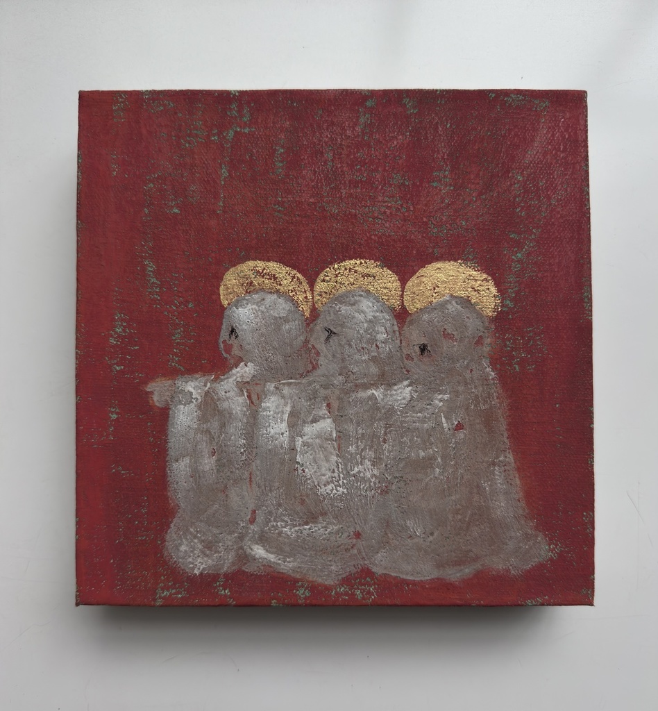 《ラッパの用意と3天使》“Prepare the trumpet and the three angels”