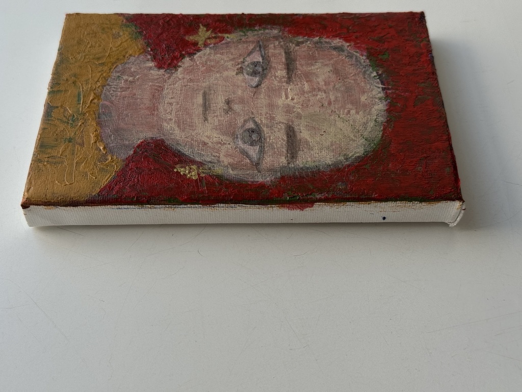 《金イヤリング》"Gold Earrings"