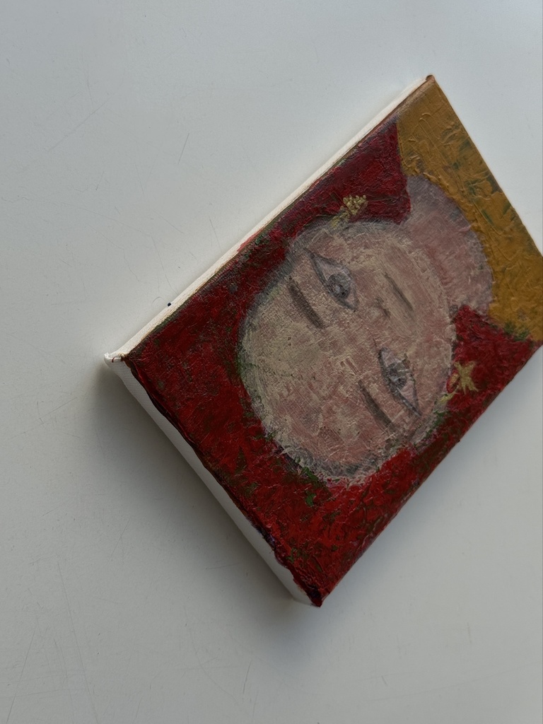 《金イヤリング》"Gold Earrings"