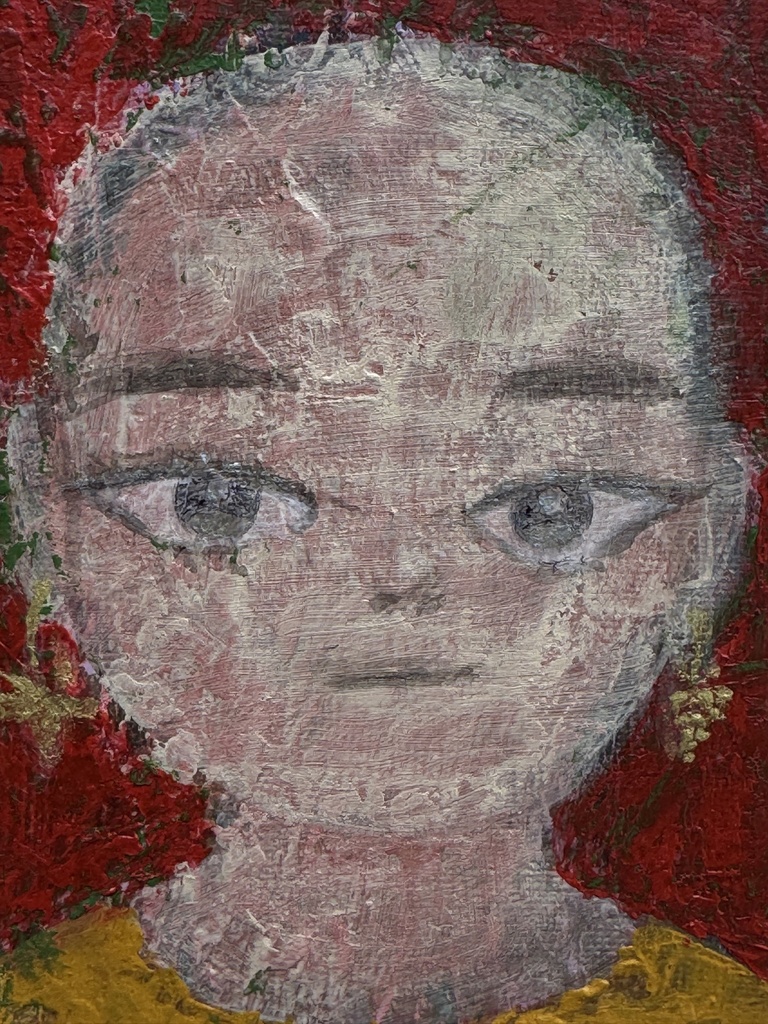 《金イヤリング》"Gold Earrings"