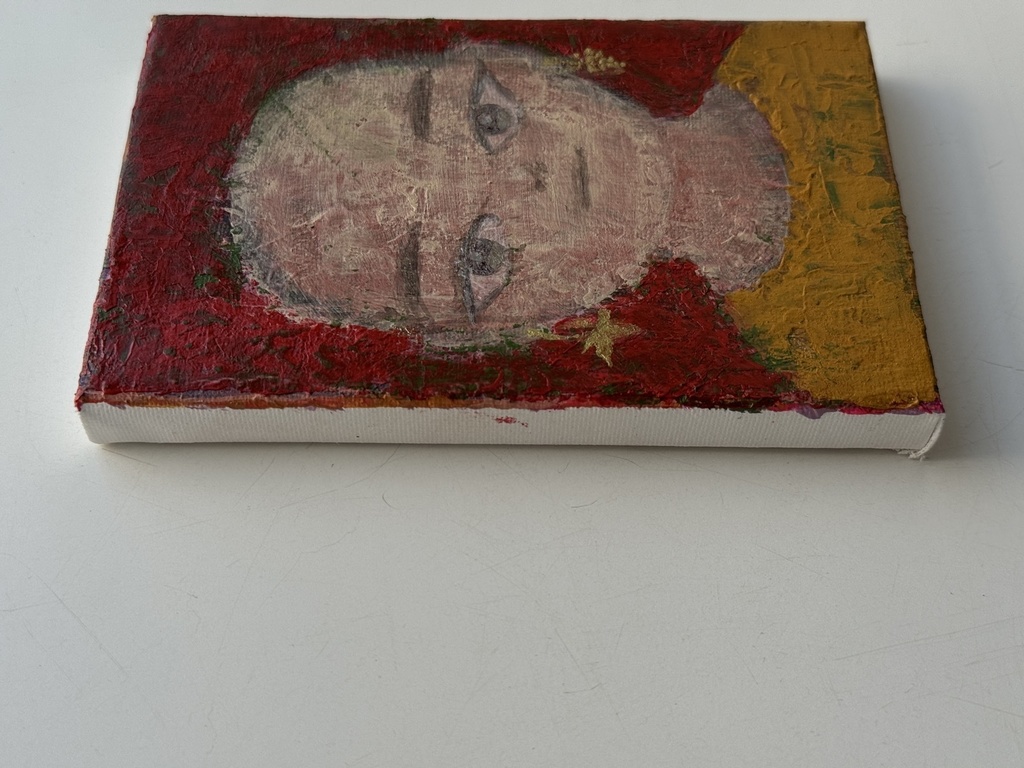 《金イヤリング》"Gold Earrings"