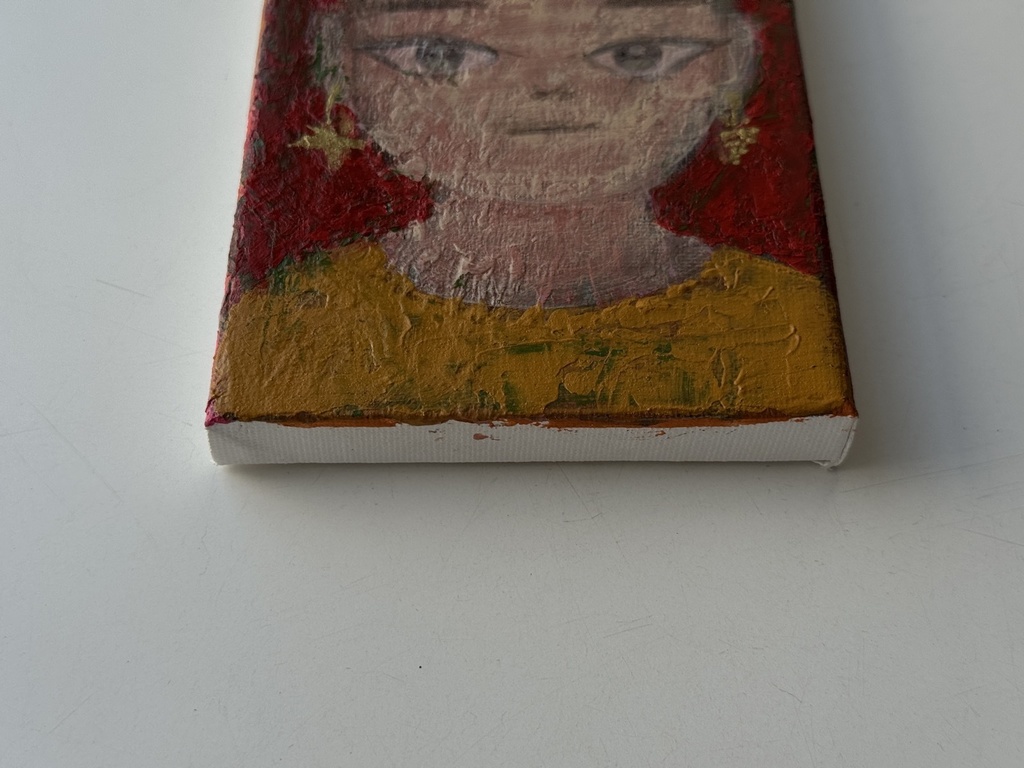 《金イヤリング》"Gold Earrings"