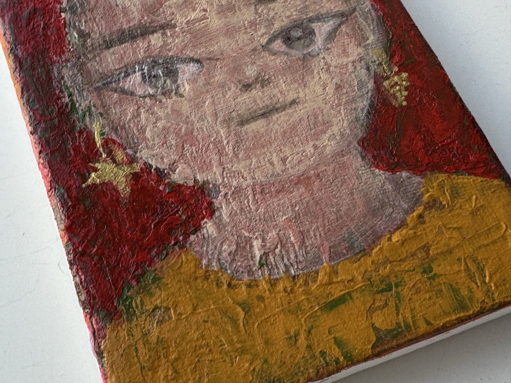 《金イヤリング》"Gold Earrings"