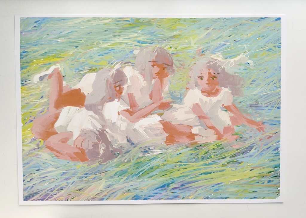 《園の彼女たち》"Grassland"