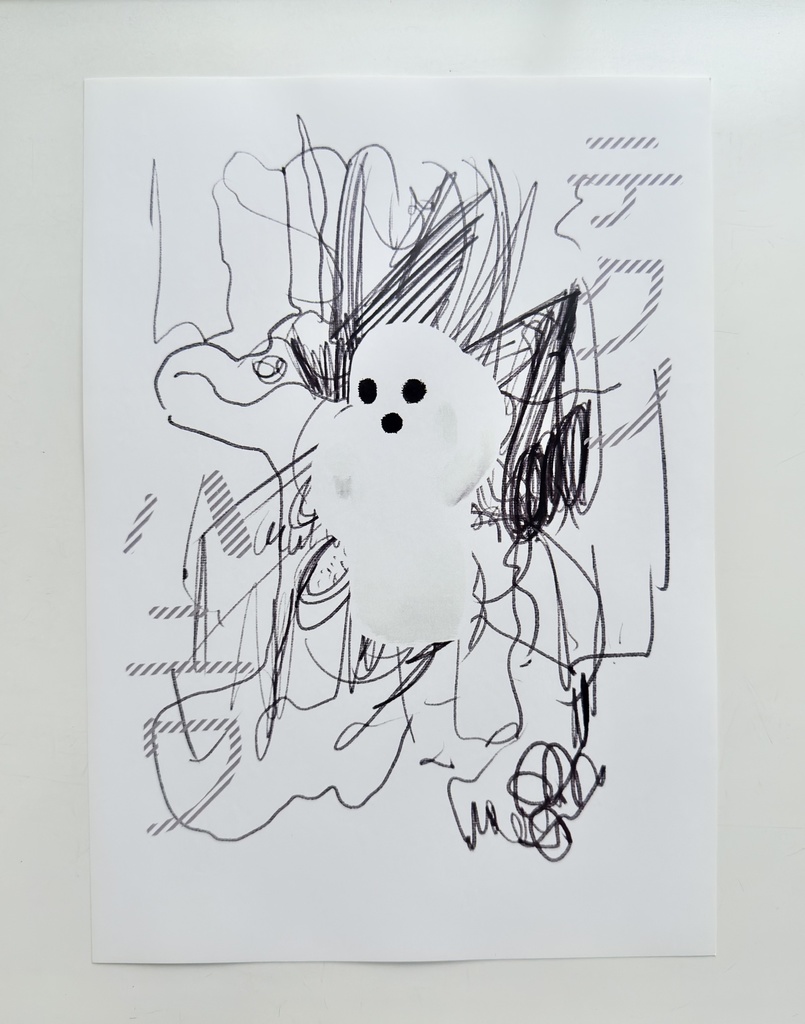 Drawing《Techno Haniwa》