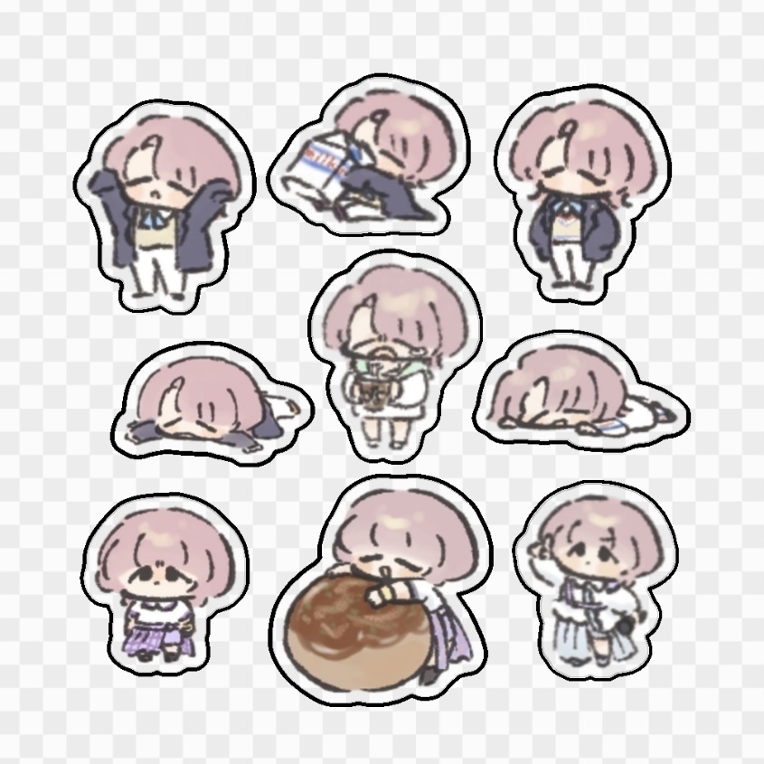 自由な有村さんミニアクリル